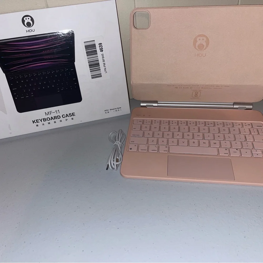 Hou Mf11 11inch Bluetooth Apple iPad Pro case 1st,2nd,3rd, 4th Gen.